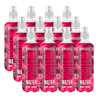 Warrior Protein Water - 500ml (12 Bottles)