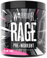 Warrior RAGE Pre-Workout - 392g (45 Servings) - Savage Strawberry