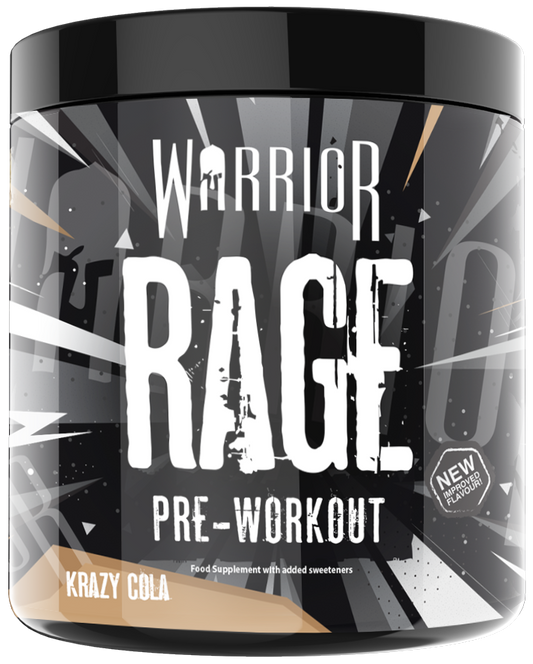 Warrior RAGE Pre-Workout - 392g (45 Servings) - Krazy Cola