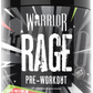 Warrior RAGE Pre-Workout - 392g (45 Servings) - Savage Strawberry