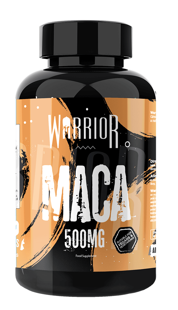 Warrior MACA 500mg Supplement - 60 Tabs